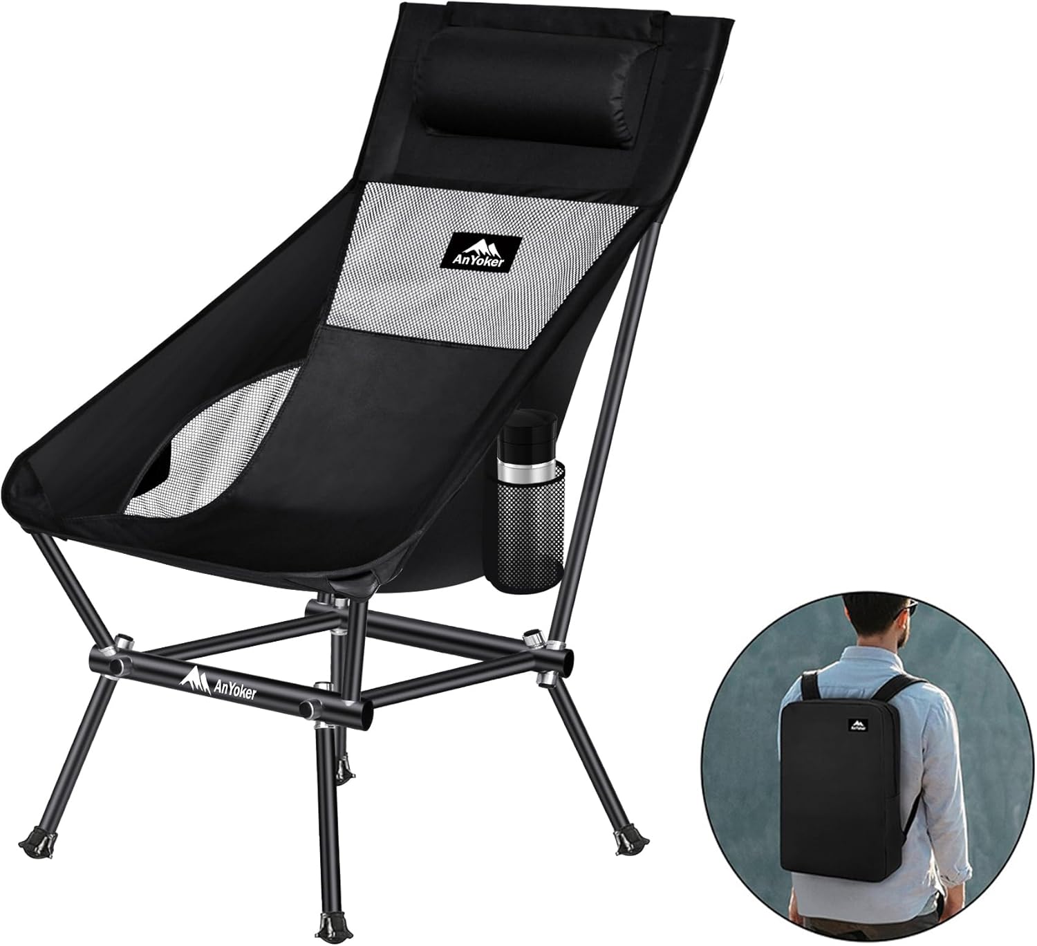 AnYoker Backpacking Chair: Portable Comfort