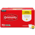 Community Coffee Coffee & Chicory 72 Count Coffee Pods - Smooth