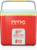 RTIC 8 QT Personal Cooler for Road Trips Food and Beverages