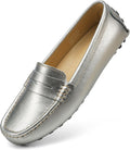Artisure Women's Classic Comfort Leather Penny Loafers (Style MQ8D)
