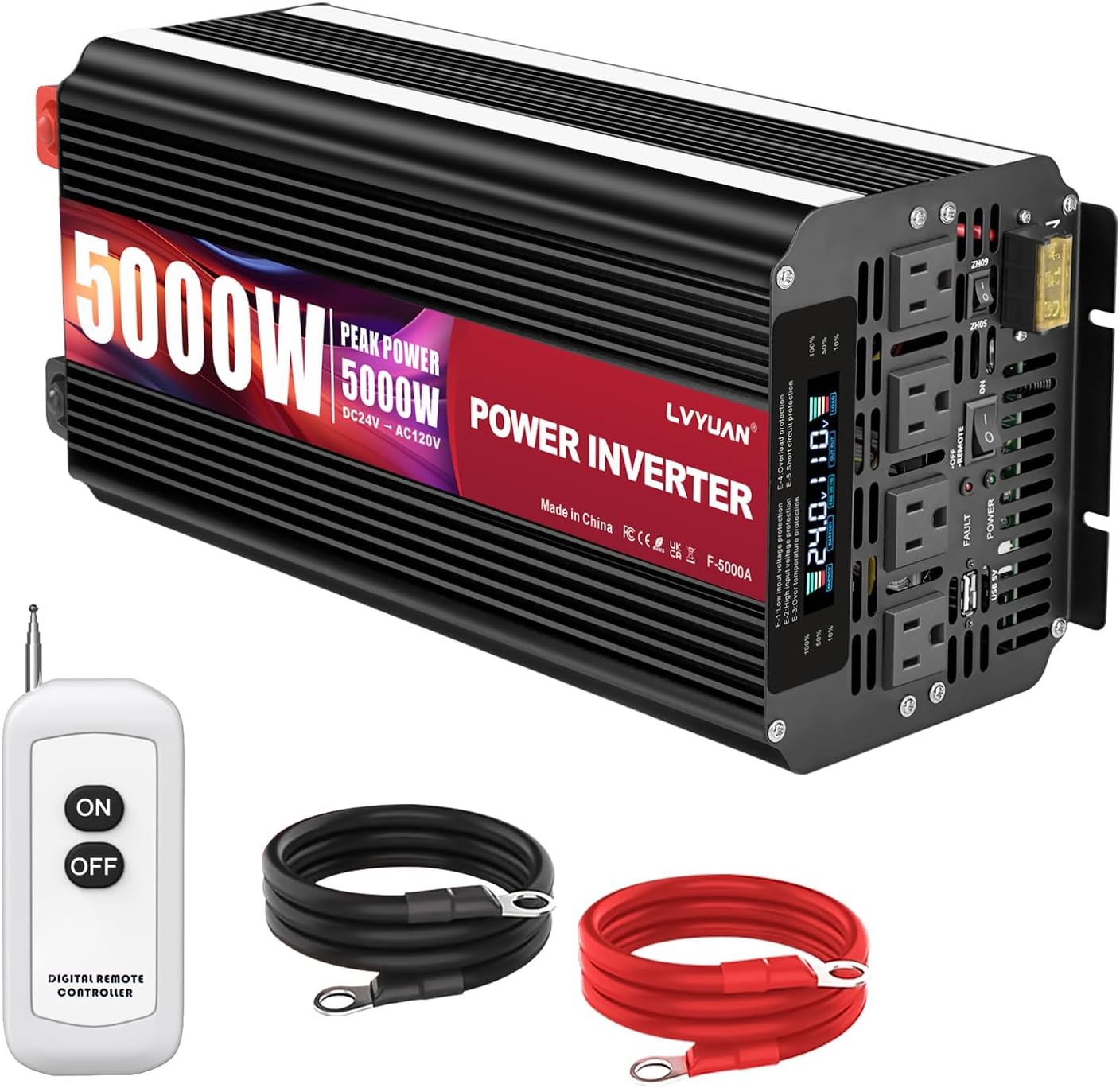 5000 Watt Power Inverter for Vehicle and Solar Systems