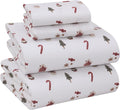 RUVANTI Flannel Sheets Full Size - Soft, Warm 4-Piece Set