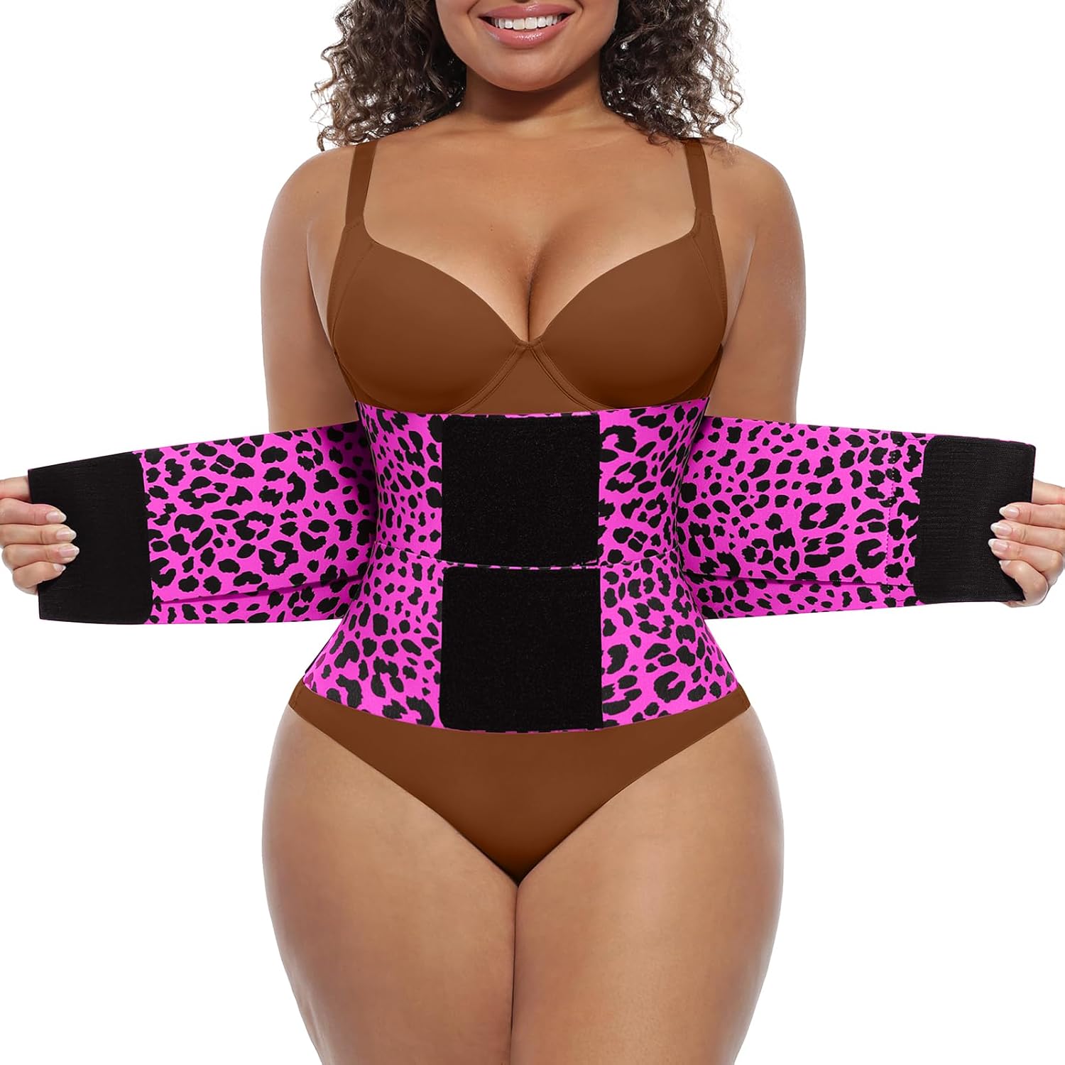 FeelinGirl Waist Trainer Long Torso Cincher for Tummy Control