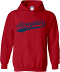 Hometown Baseball Script Pitcher Hoodie - Unisex Fit Comfortable