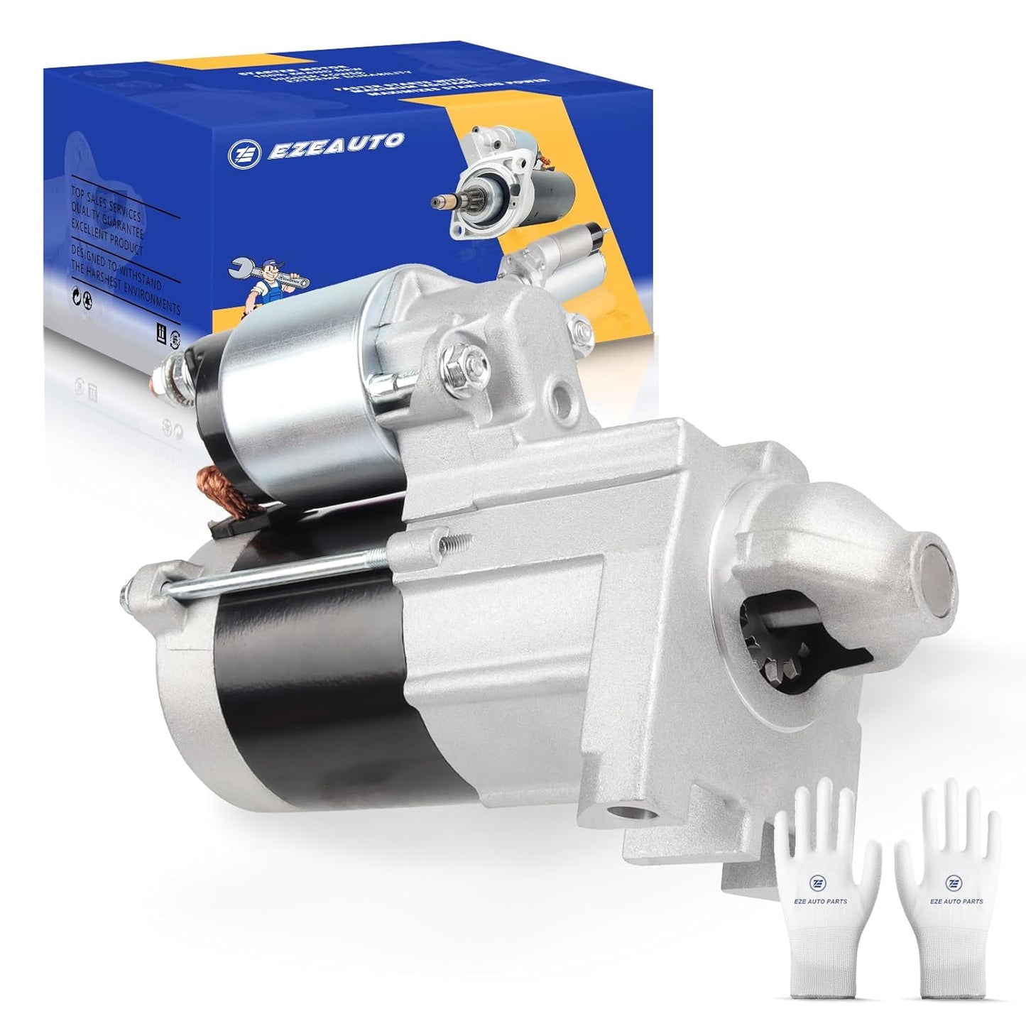 Ezexpreze New Starter for Honda GX610, GX620, GX670 Engines