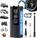 Cordless Tire Inflator Portable Air Compressor - Fast 150 PSI Pump is