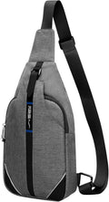 WATERFLY Medium Crossbody Sling Backpack for Travel and Leisure
