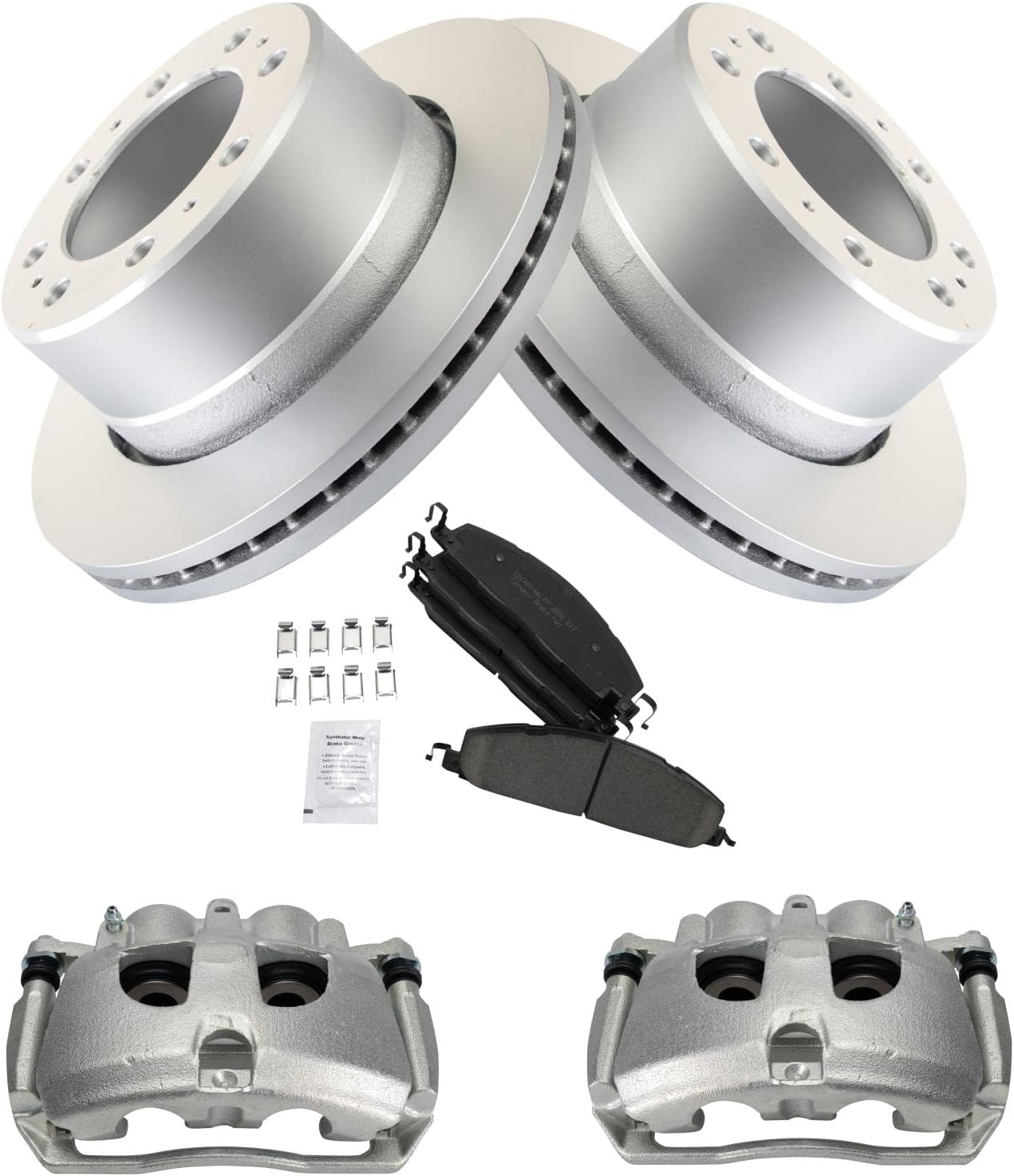 Premium G-Coated Ceramic Brake Pad & Rotor Kit for Dodge Ram