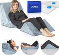 Lunix 5pcs Orthopedic Bed Wedge Pillow Set - Adjustable Pain Relief