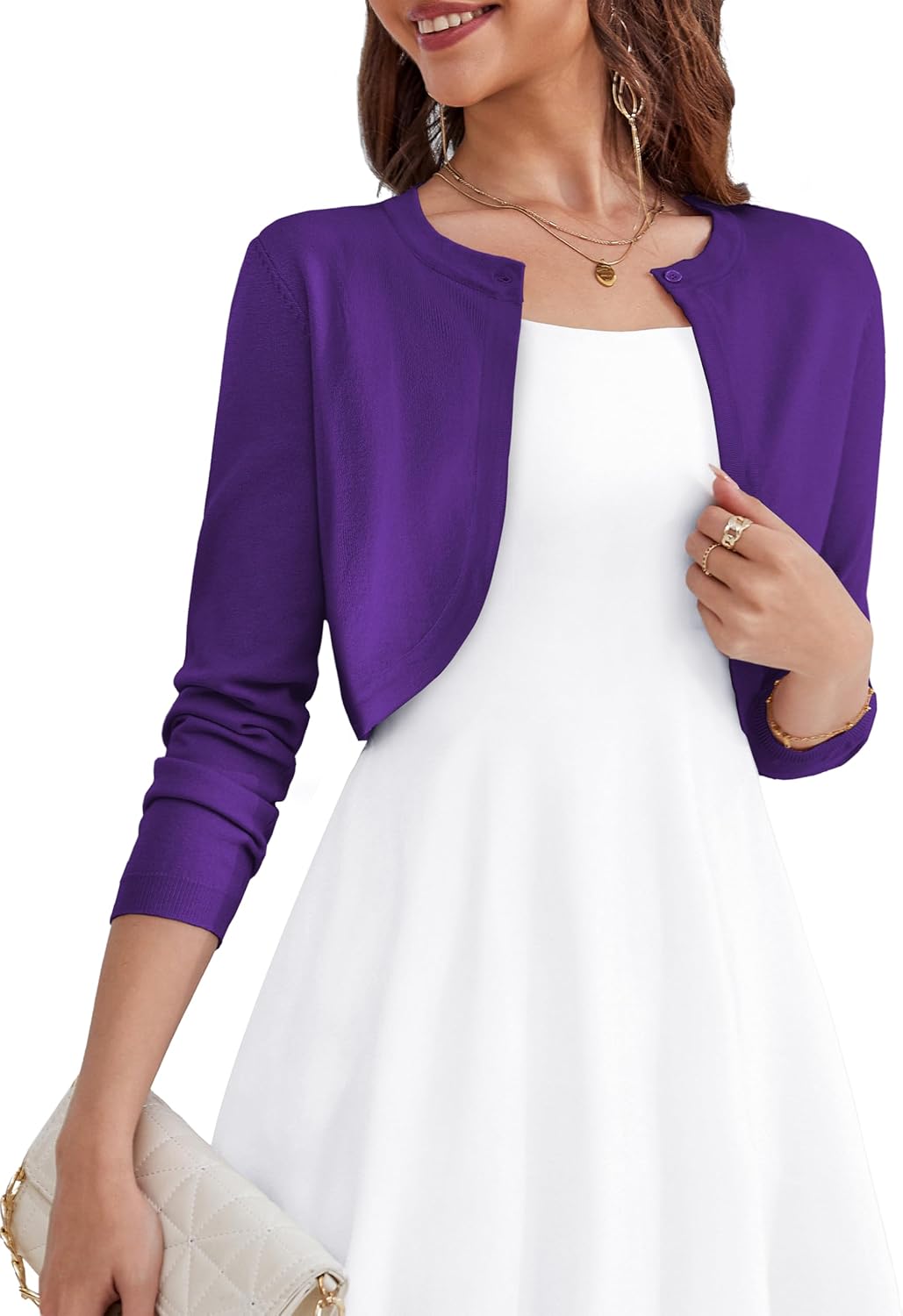 OmicGot Women's Long Sleeve Cardigan for Stylish Outfits