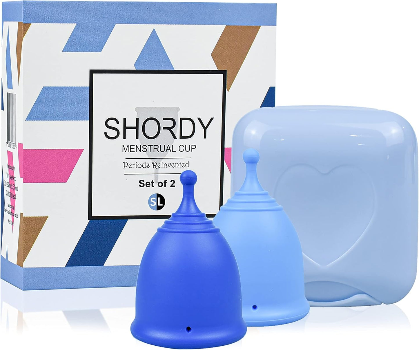 SHORDY Menstrual Cups Set: Eco-Friendly & Safer Period Care