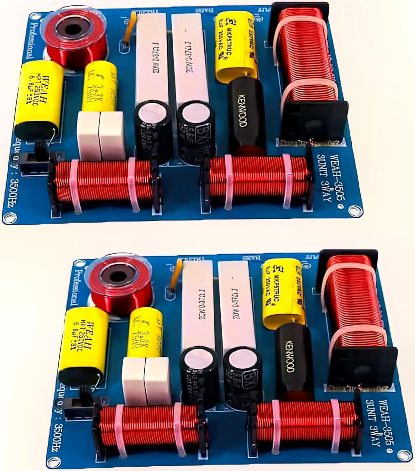 2PCS Speaker Frequency Divider Crossover for HiFi Audio Quality
