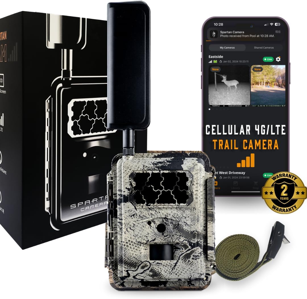 Spartan Camera GoCam 4G/LTE Trail Camera with Remote Control