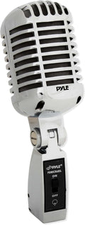 Classic Retro Dynamic Vocal Microphone - Vintage Style Performance Mic