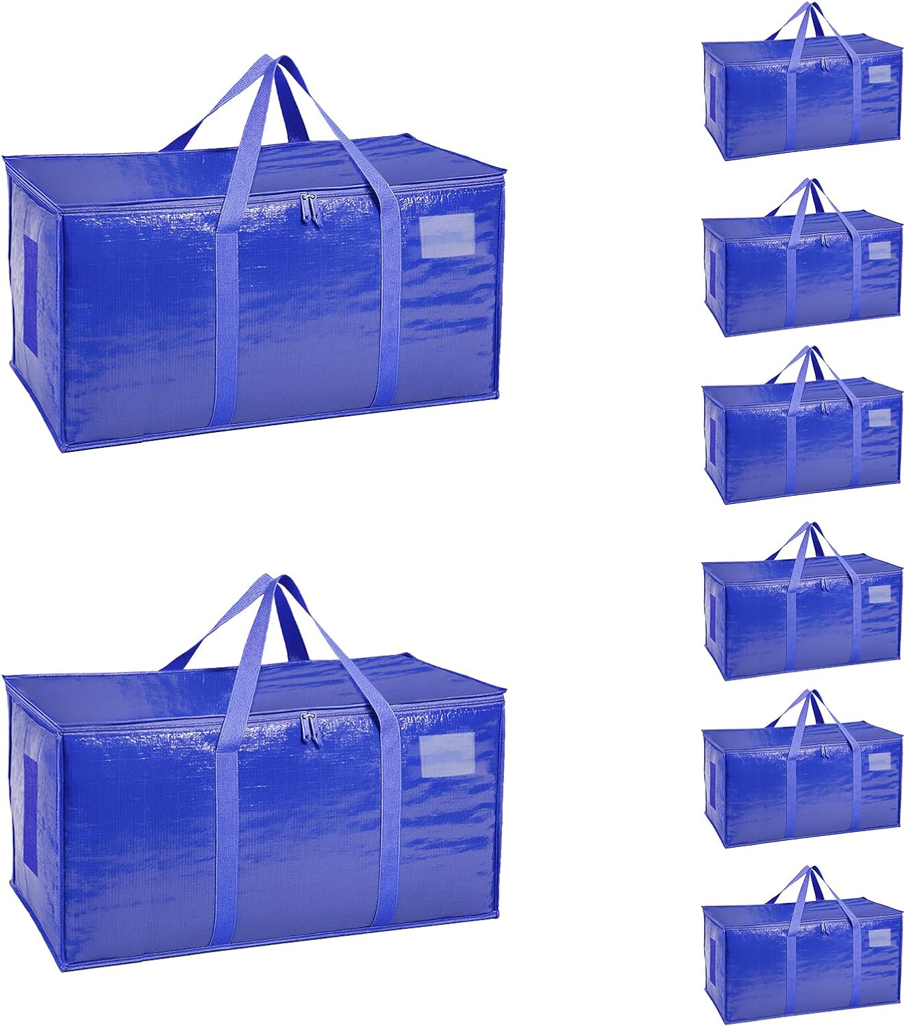 Extra Large Heavy Duty Moving Bags - Waterproof Storage Totes