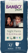 Bambo Nature Dreamy Night Pants Pull Up - Secure Overnight Protection