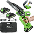 8 Inch Cordless Mini Chainsaw Brushless Electric Saw - Lightweight