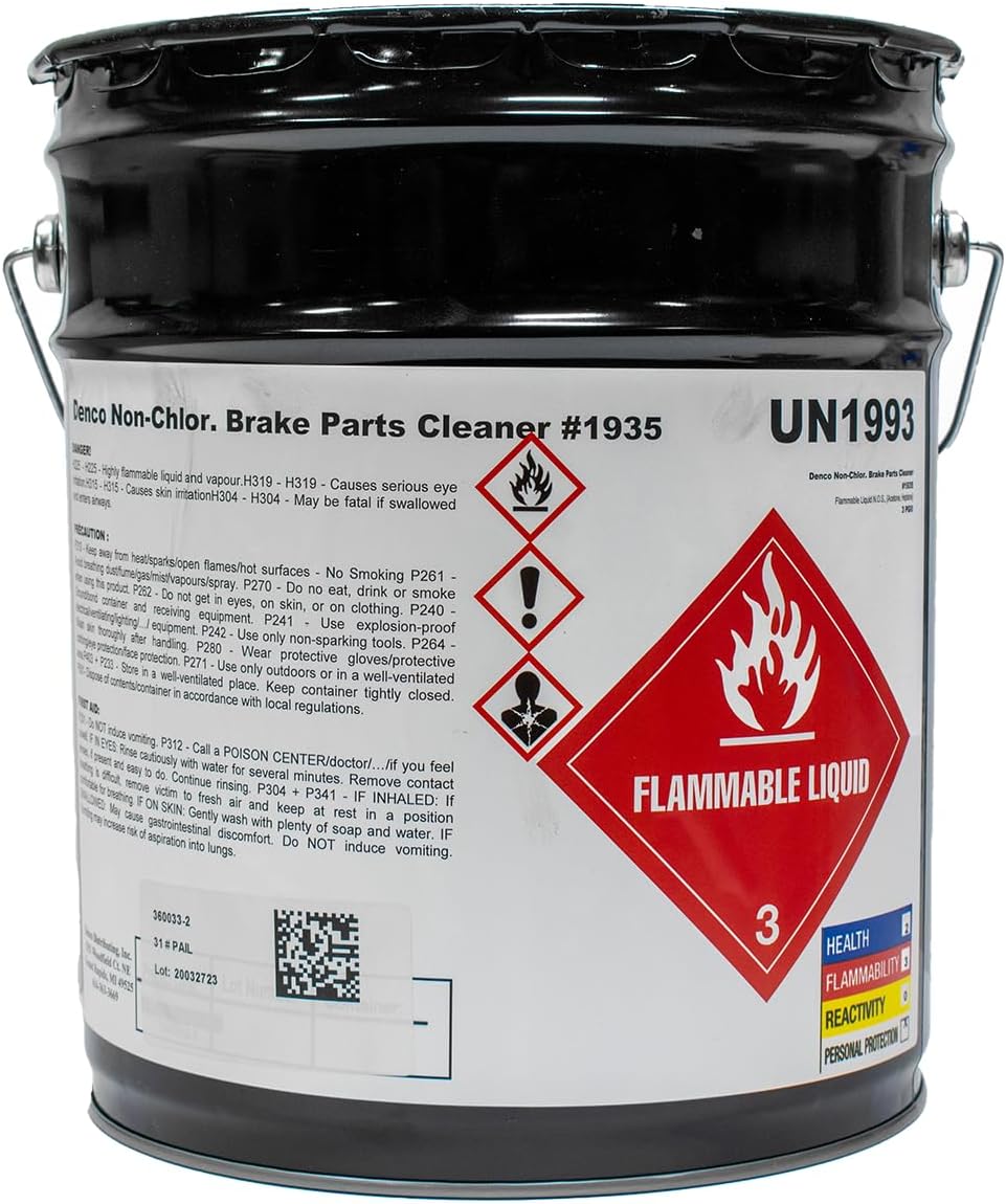 Denco Brake and Parts Cleaner - Non-Chlorinated 5 Gallon Pail