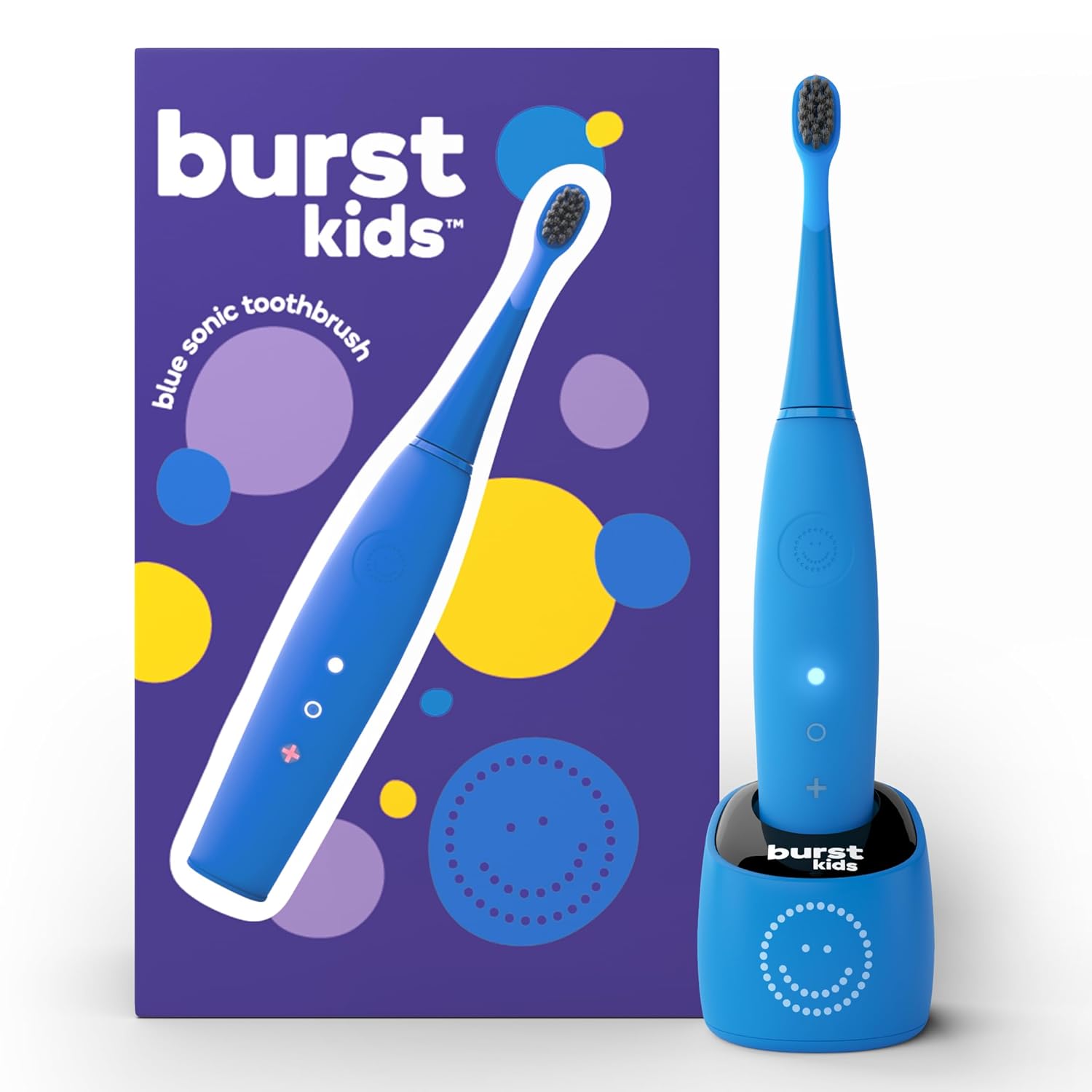 Burst Kids Electric Toothbrush for Healthy Smiles Ages 3