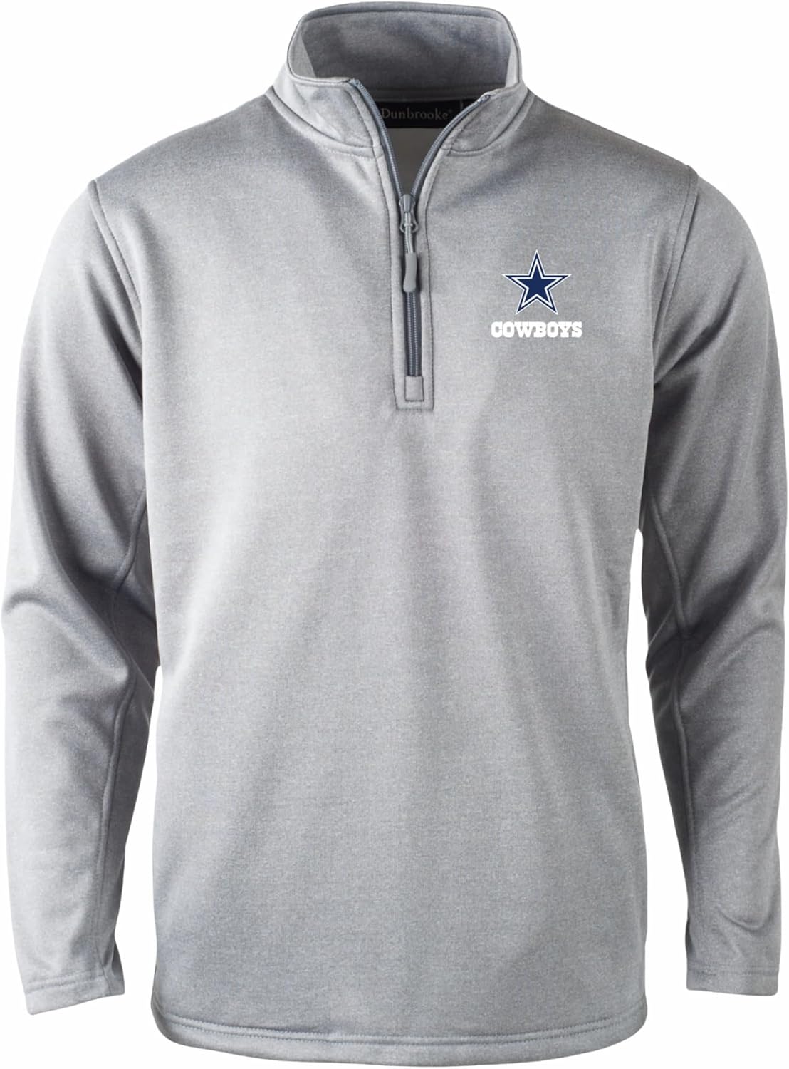 Dunbrooke Men's Navy Dallas Cowboys All-Star Tech Quarter-Zip Top