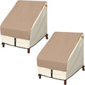 Porch Shield Patio Chair Covers 2 Pack - Deep Seat 28in x 30in x 28in