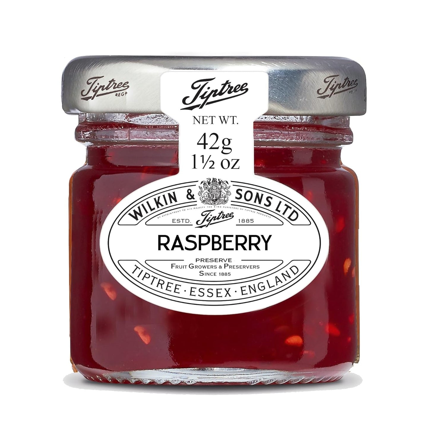 Tiptree Raspberry Preserve Mini Jars - Perfect for Spreading