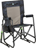 GCI Outdoor Stowaway Rocker - Stealth Camo camping rocking chair