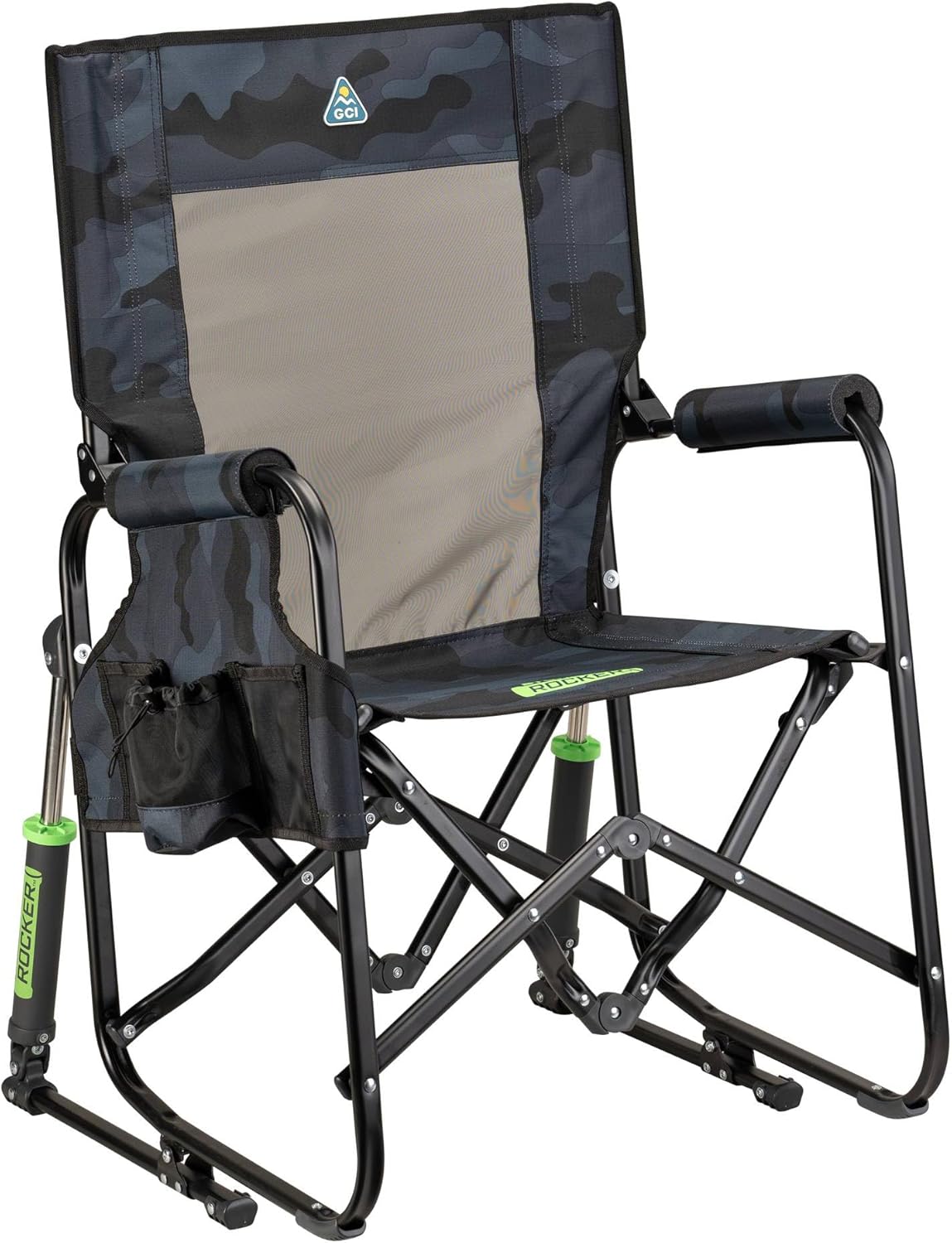 GCI Outdoor Stowaway Rocker - Comfortable Rocking Chair for Outdoors