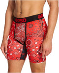 PSD Underwear Mens Boxer Briefs Paisley Print - Comfortable 7ft