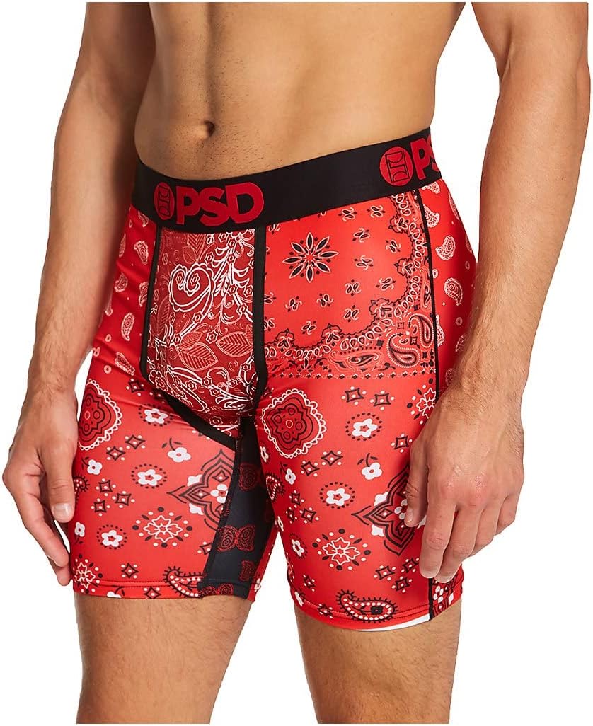 PSD Underwear Mens Boxer Briefs - Soft Breathable Comfort