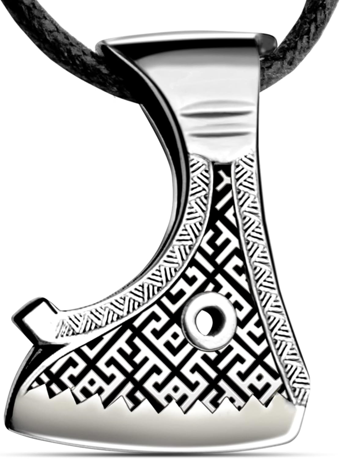 Viking Axe Necklace 925 Sterling Silver - Unique Norse Jewelry