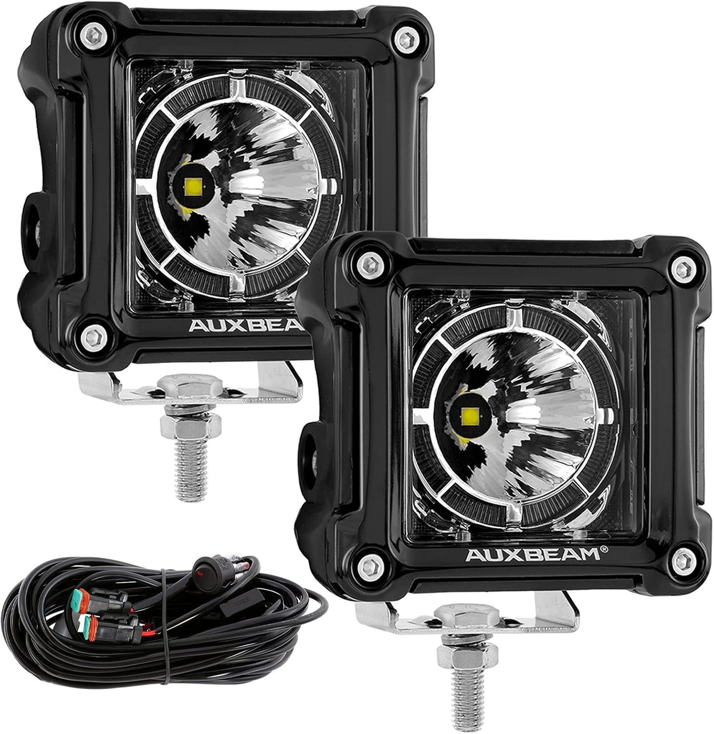 Auxbeam FA Series 3 Inch LED Cubes for Offroad Lighting Needs