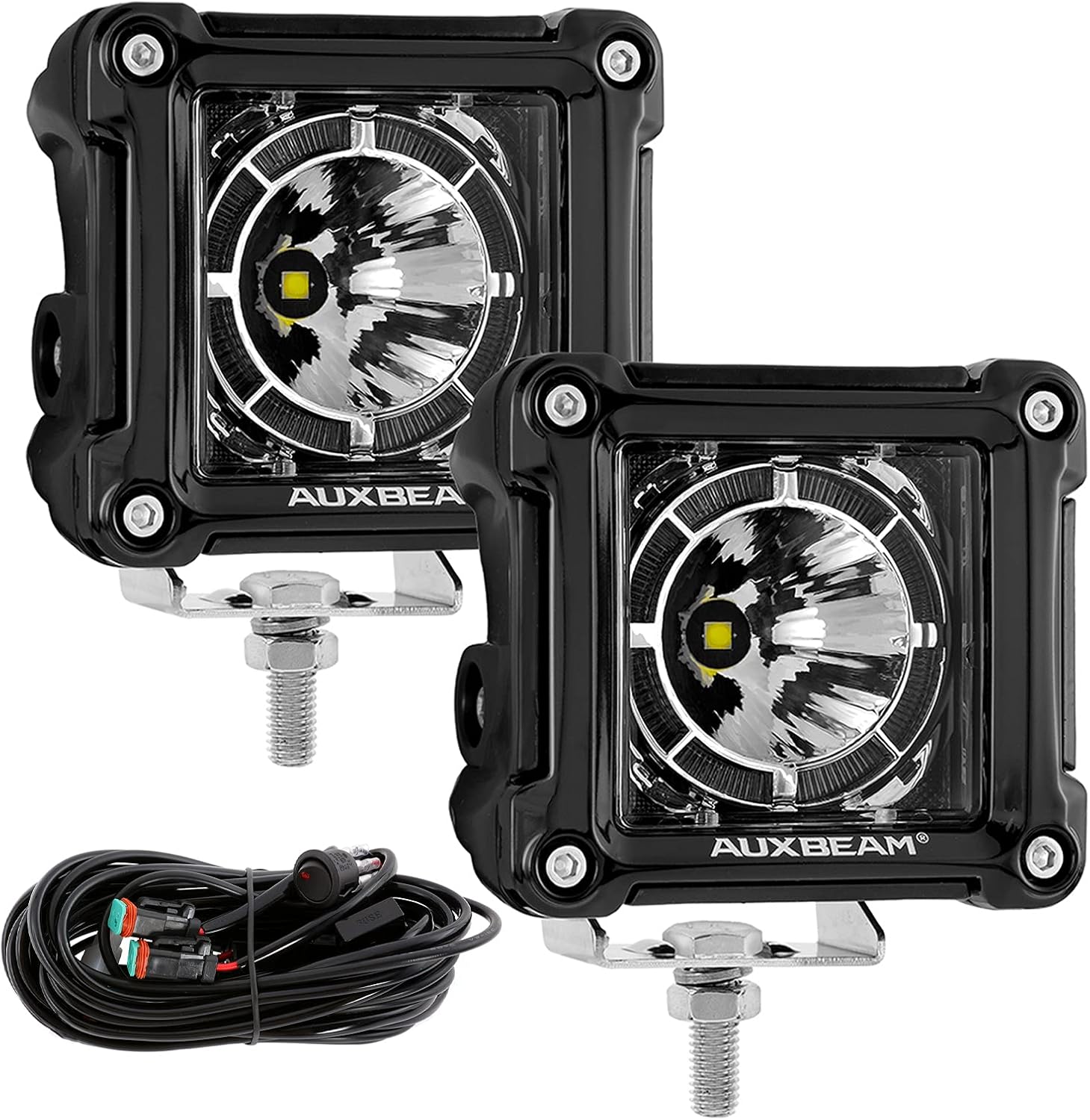 Auxbeam FA Series 3 Inch LED Cubes for Offroad Lighting Needs