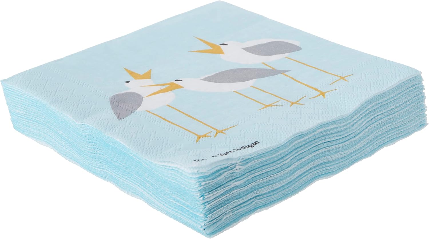 Seagull-themed Beverage Napkins, 20-Count, Boston Intl