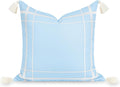 Hofdeco Premium Coastal Throw Pillow Cover for Indoors & Outdoors