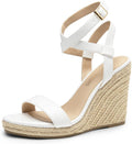 DREAM PAIRS Womens Espadrille Platform Sandals - Dressy Comfort