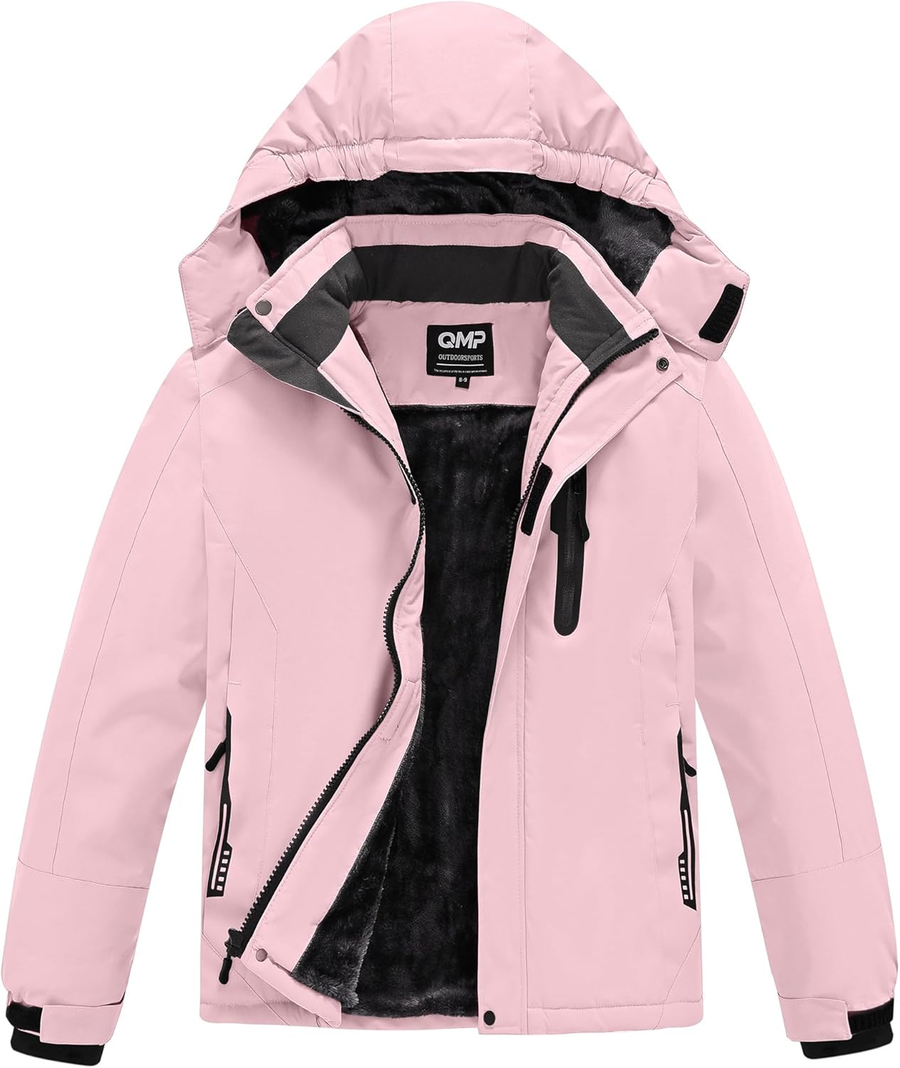 QMP Winter Jacket for Boys and Girls Waterproof Ski Coat