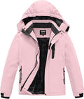 Winter Jacket for Boys and Girls Waterproof Ski Coat with Hooded
