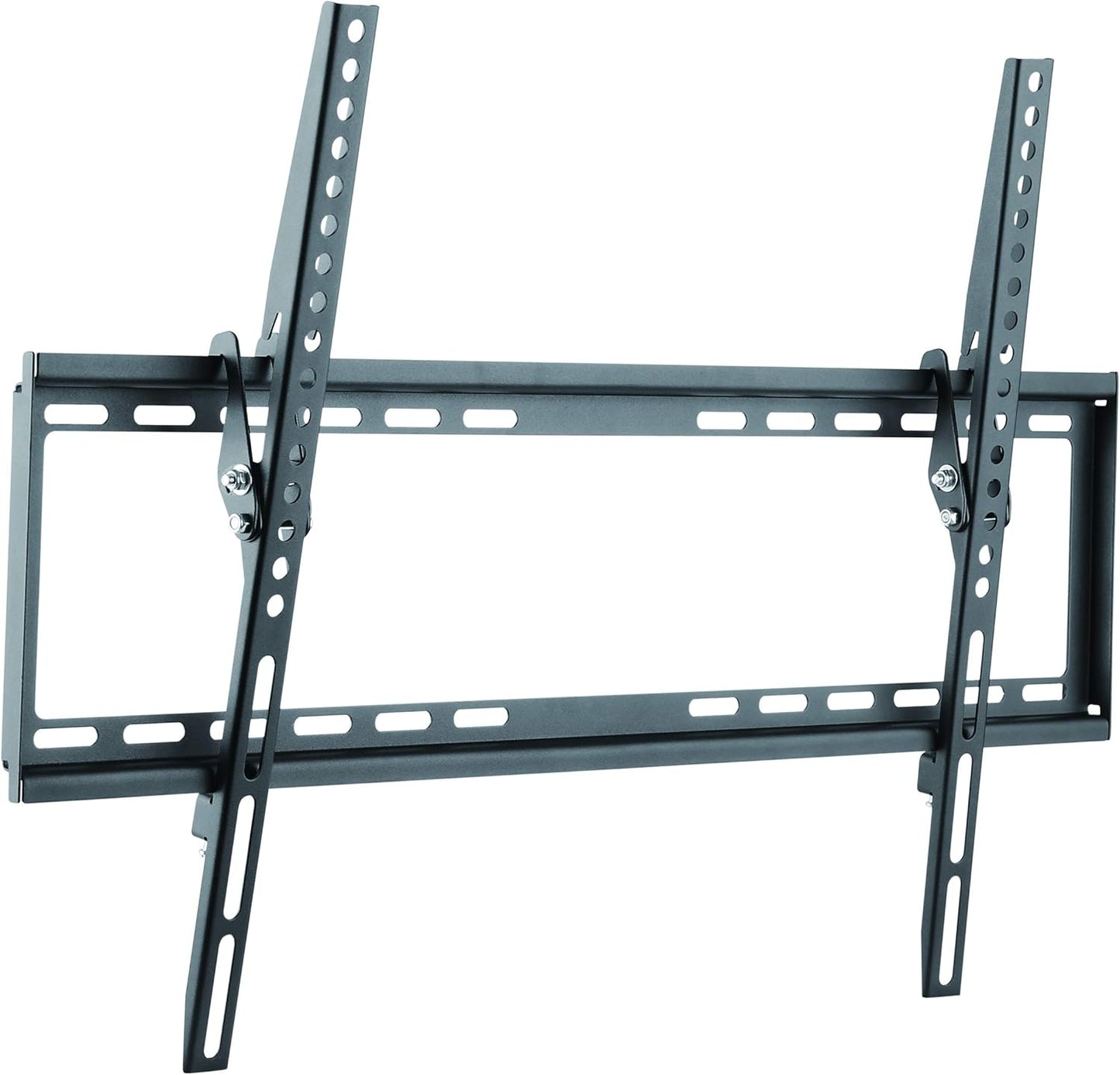ProHT Black TV Wall Mount - Tilt 8 for Samsung/Sony/LG, Max 77lbs Load - Sleek Design!