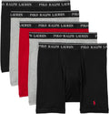 Classic Fit Cotton Boxer Briefs 5 Pack for Men - Soft, Durable