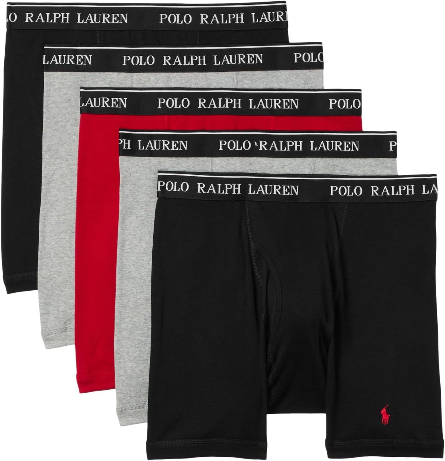 Polo Ralph Lauren Men's Classic Fit Cotton Boxer Briefs 5 Pack Review