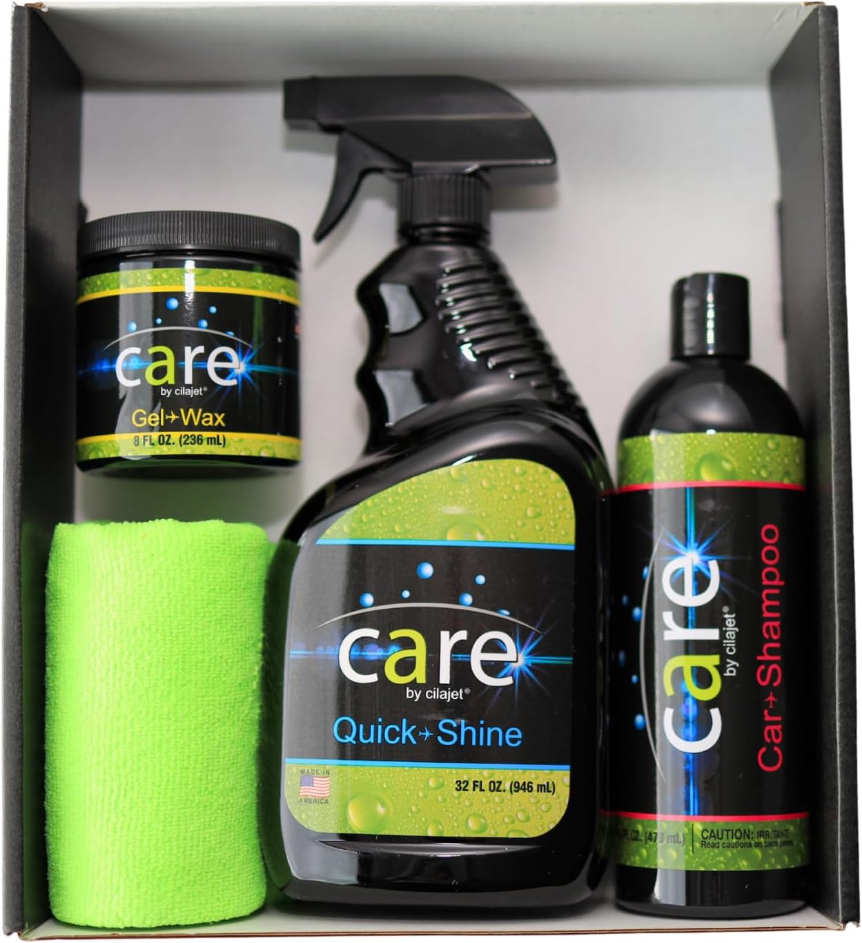 5-Piece Car Wash Kit with Microfiber Towels