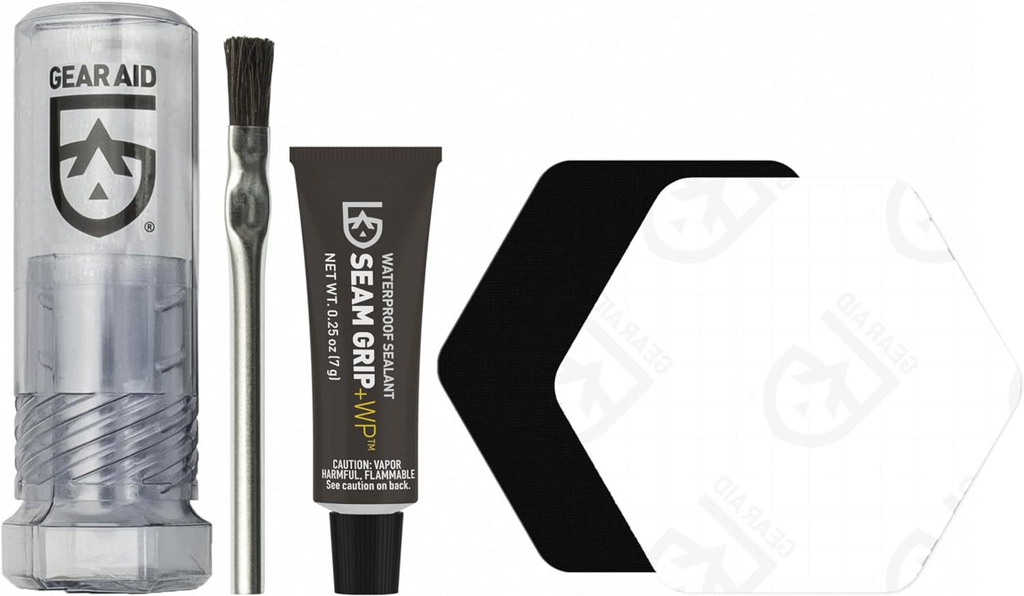 GEAR AID Tent Repair Kit - Patch & Glue for Quick Fixes!