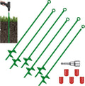 Ground Anchor Spiral Blade 30in 6-Pack - Heavy Duty Earth Anchors