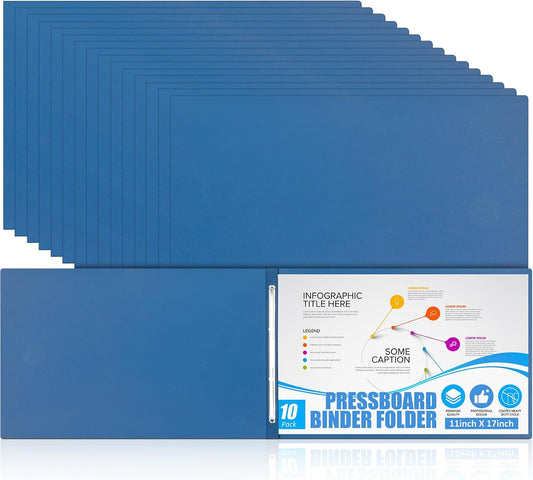 10 Pcs Pressboard Report Cover Set for Professional Use