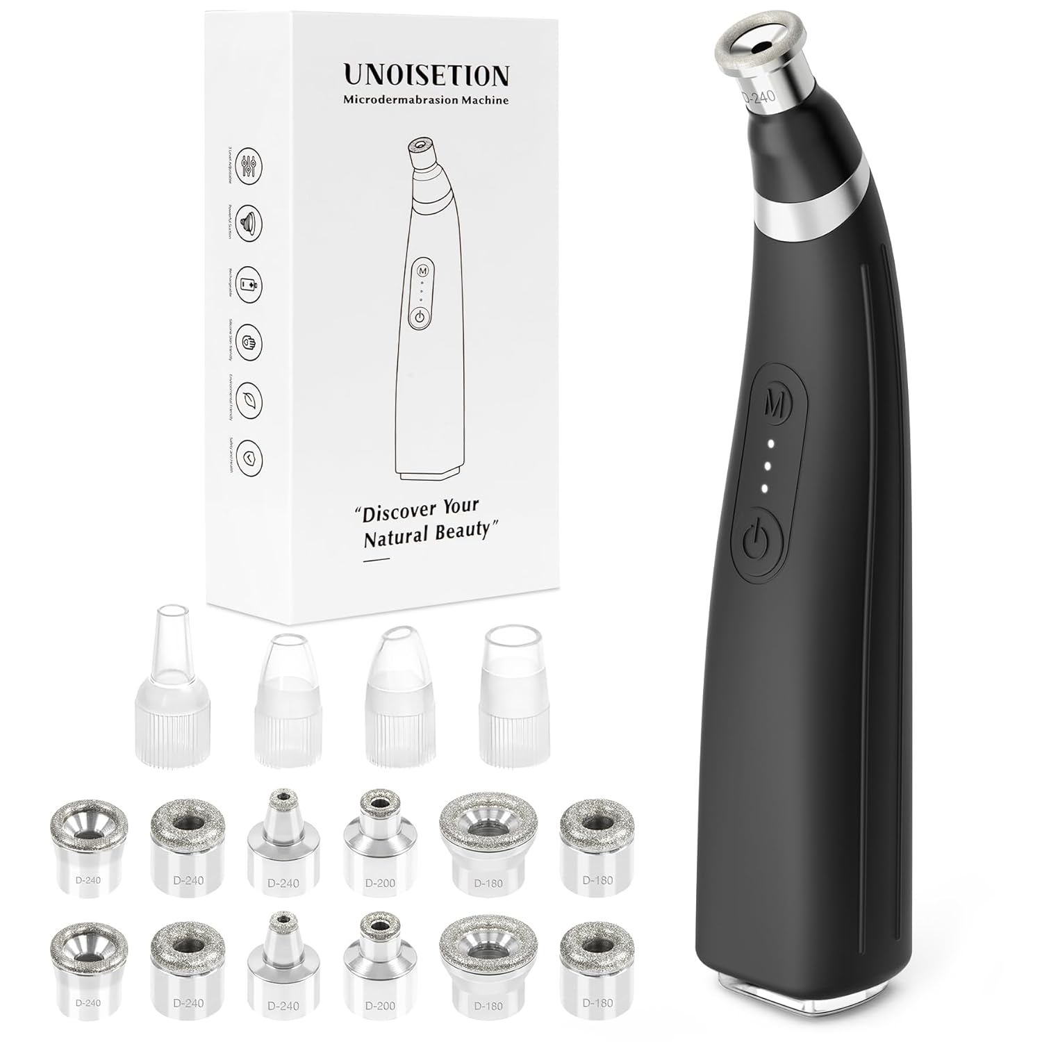 Portable Diamond Microdermabrasion Device for Glowing Skin