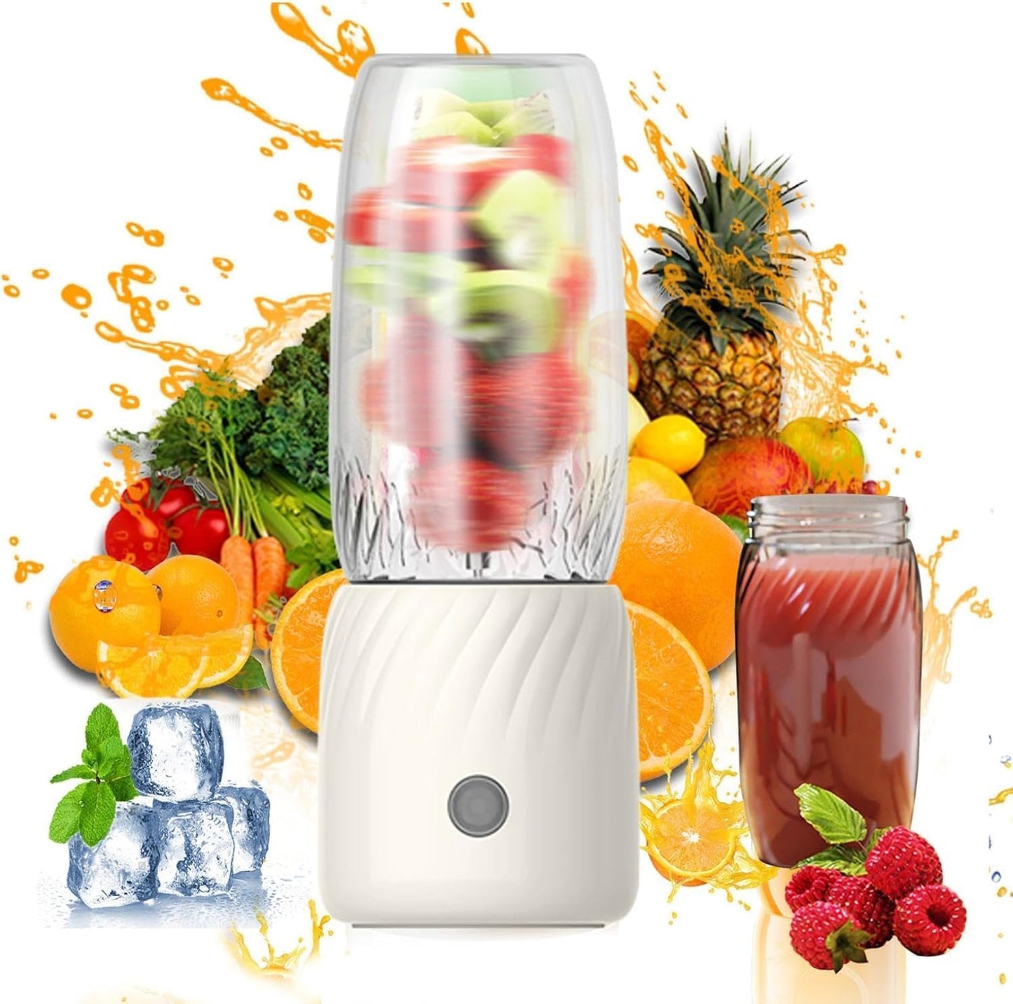 Wireless Rechargeable Personal Blender - Blend On-the-Go!