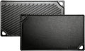 Reversible Cast Iron Grill/Griddle 9.5 x 16.75 in - Double-Burner Cook