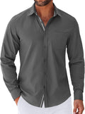 COOFANDY Men's Long Sleeve Button Down Shirt - Comfortable Everyday it