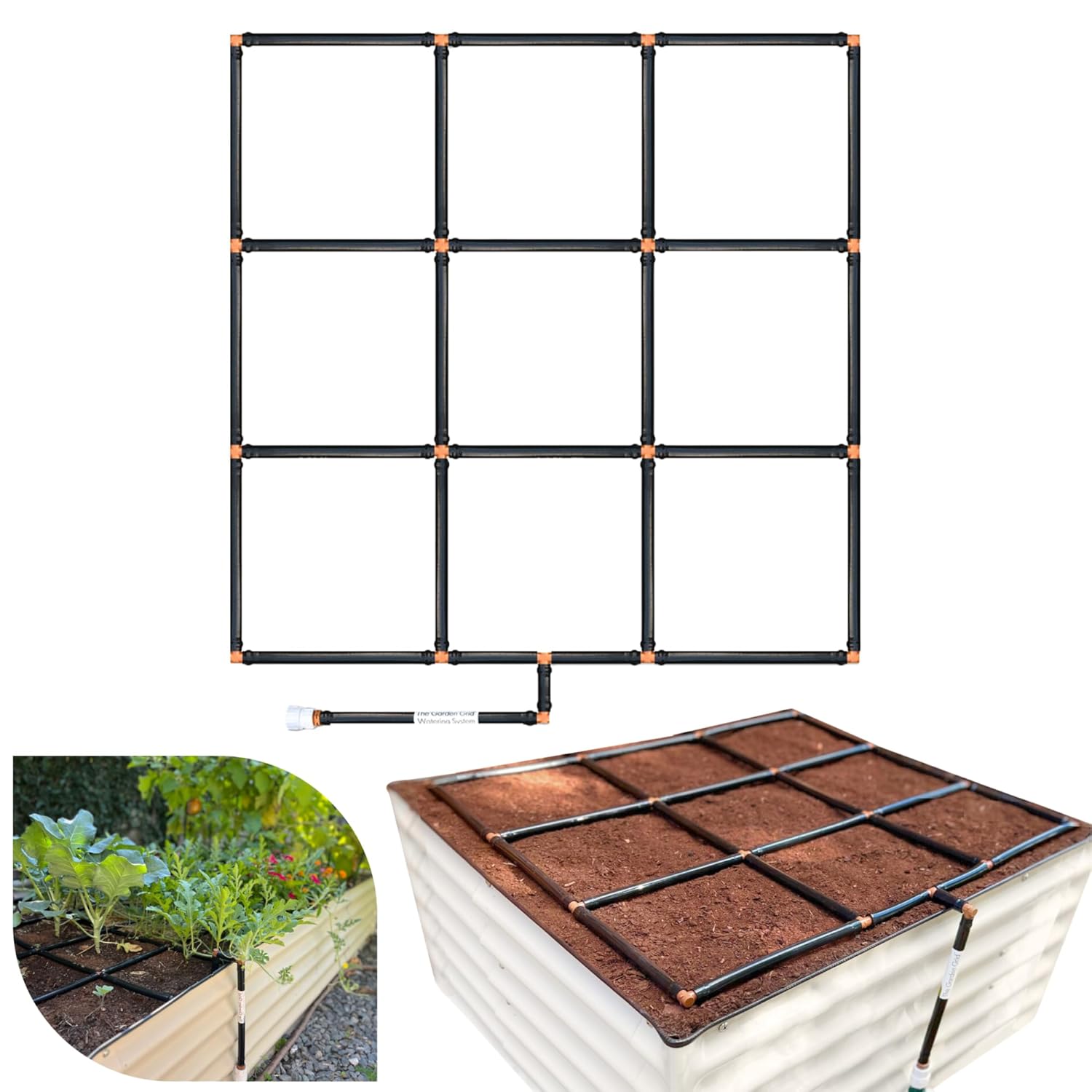 The Garden Grid by Garden In Minutes: Hassle-Free Irrigation
